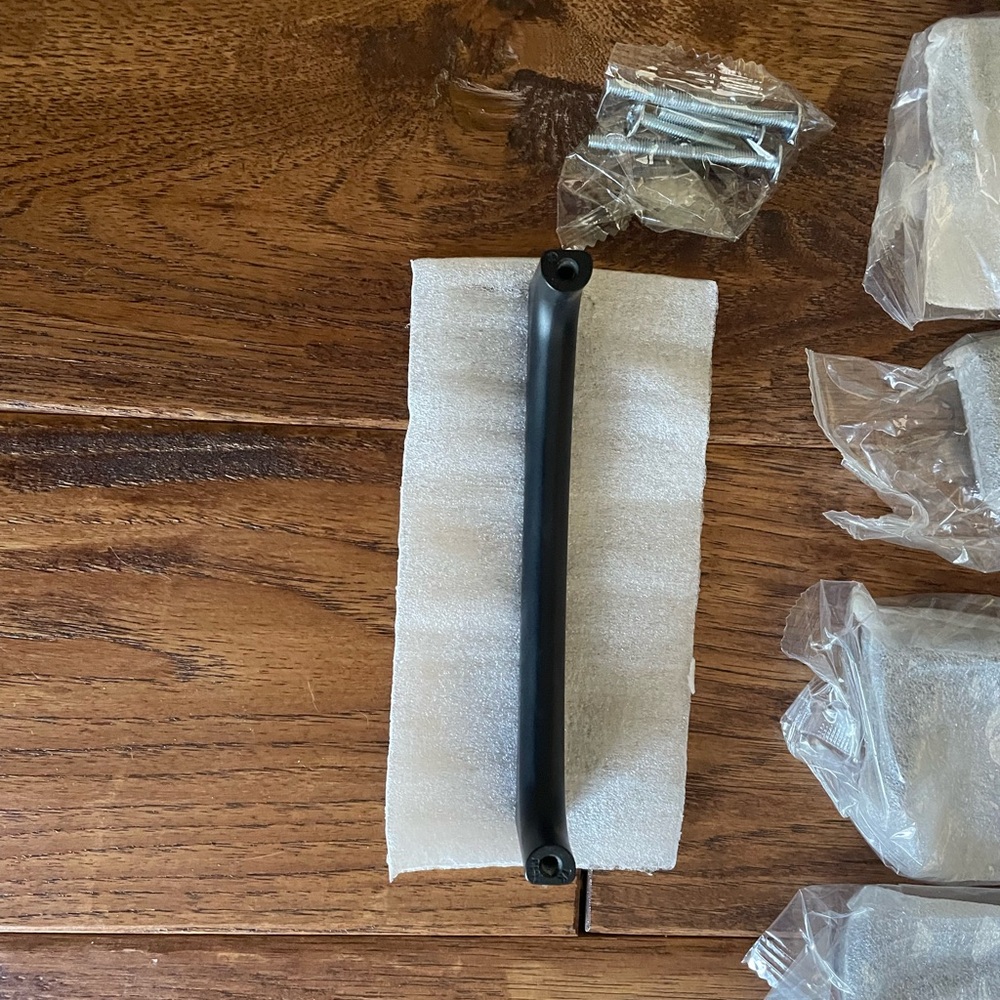 Brand new top knobs fixtures (7 total) flat black